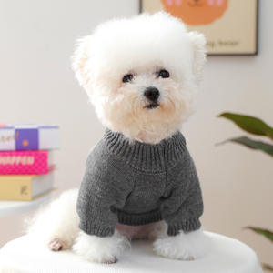 Sweat-shirts pour chiots en coton écologique à col haut, hiver/printemps, XS, pour bouledogues français et yorkshires terriers, chiens et chats mignons à deux pattes - Product Image 6