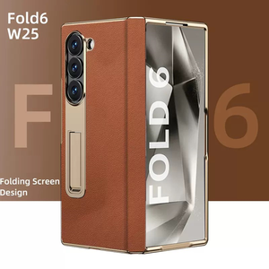 <span class=keywords><strong>Coque</strong></span> <span class=keywords><strong>de</strong></span> protection intégrale en cuir premium anti-chute avec protection d'appareil photo, personnalisée pour Samsung Z Fold3-7 – Offre Spéciale - Product Image 5