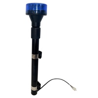 YUANHAO – lampe d'avertissement led d'urgence pour moto, poteau de patrouille, lumière stroboscopique led étanche, feu arrière de moto
