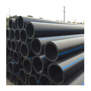 Sdr 17 pn 10 pn20 225mm קוטר 720mm dn160 200mm 250mm dn300 600mm 800mm 10 ב 6 אינץ hdpe חפירה ניקוז צינור מצרים גדלים