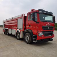Camion de pompiers chinois résistant de HOWO 6*4 8*4 pour la lutte contre l'incendie de canon à eau de sauvetage 20-30 tonnes Max. Hauteur de travail 65m Capacité du réservoir>