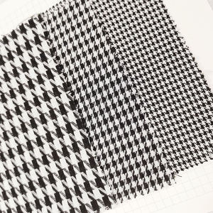 Check Plaid precio al por mayor uniforme espesar jacquard cortavientos TR traje hombres ropa <span class=keywords><strong>gabardina</strong></span> traje tela para ropa - Product Image 3