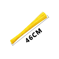 Tige de guidage à crochet en fil de nylon durable, accessoire de rechange pour équipement d'accumulateur de trame de grande taille pour métier à tisser textile