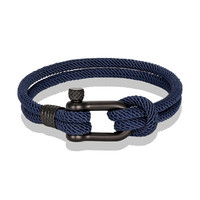 Marine Corde Bracelet Fermoir Hommes Bijoux Manille Bracelet Bijoux Cadeaux pour Hommes