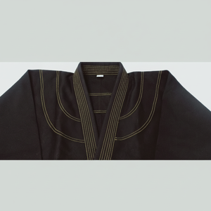 Uniforme bjj gi personnalisé respirant de qualité supérieure avec col renforcé, poignets sécurisés, pantalon flexible, doublure absorbant la transpiration adaptée - Product Image 1