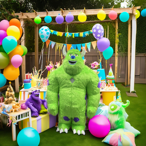 Publicidad al aire libre inflable gigante azul monstruo disfraz <span class=keywords><strong>Sully</strong></span> mascota FIESTA DE Halloween - Product Image 1
