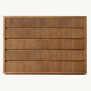 Meubles de salon intérieurs classiques modernes de luxe sur mesure 10 tiroirs Commodes en bois massif - Product Image 4