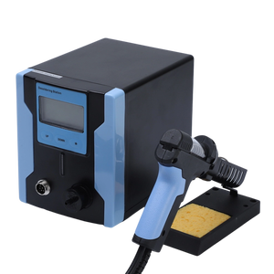 Pcb डेस्कटॉप स्टेशन मशीन हाथ वैक्यूम सोल्डर चूसने चूसने वाला बंदूक पंप डेसोल्डरिंग स्टेशन - Product Image 3