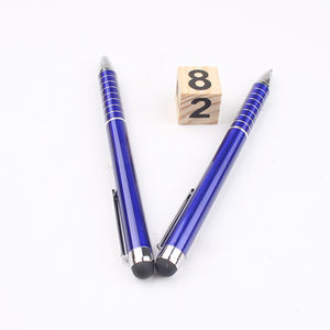 Stylo en métal Excalibur avec logo, recharge Parker 1,0 mm, pointe souple pour encre bleue/noire, logo personnalisé, usage promotionnel original - Product Image 3