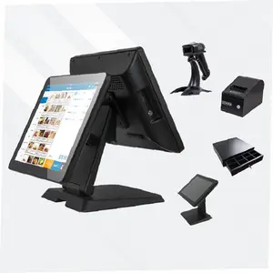 Máquina de Software Pos, sistema táctil todo en uno, caja registradora, pantalla Android, Terminal, restaurante, Pos