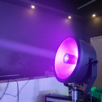 Projecteur rétro OMNIRAY étanche à deux sources lumineuses, faisceau large, IP65