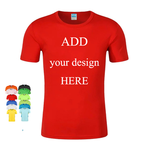T-shirt de sport respirant à séchage rapide 100 % polyester, personnalisable avec votre logo, vierge, tailles plus grandes, pour hommes - Product Image 2