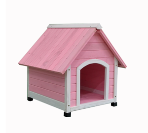 Bonita Casa de perro de madera para exterior - Product Image 4