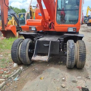 Gebrauchte Korea 15Ton importierte Doosan Dh150/ Dh150w-7 Rad bagger Bagger lader zum Verkauf - Product Image 4