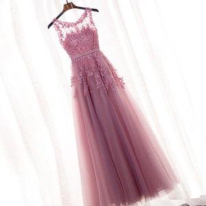 Off-Shoulder Chiffon Evening Dress A-Line Empire Waist Floral Print Long Wedding Gown For Women Toasting Dress - Product Image 2