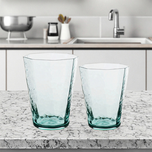 Verres en <span class=keywords><strong>verre</strong></span> à motif d'oeil de marteau créatif simple avec <span class=keywords><strong>anis</strong></span> étoilé pour jus et boissons - Product Image 6