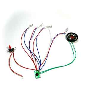 Composants électroniques de voiture de police promotionnelle populaire carte de circuit imprimé de voiture de jouet de puce sonore d'enfants - Product Image 1