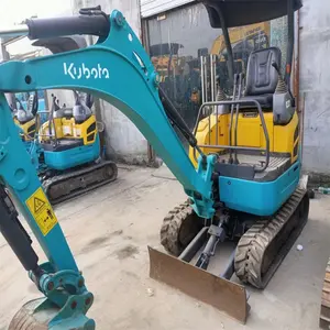 Japan Used 1.5/2./3/ton Mini Excavator Secondhand Kubota U15 U30 U25 U35 Small Digging Excavator for Sale