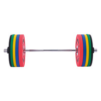 Kettlebell en fonte avec revêtement en poudre pour l'entraînement de force, équipement de fitness pour la maison, poignée durable