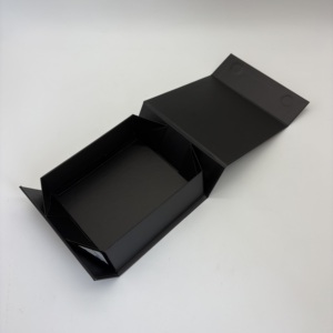 Caja de regalo de cartón rígido magnético forrado con esponja reciclable impresa UV de lámina de oro de lujo personalizada TY con grosor personalizado - Product Image 4