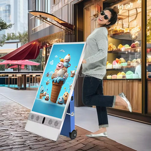 Pantallas de Señalización Digital para Interiores y Exteriores, Pantalla Móvil de 43/32/55 Pulgadas, Equipo de Marketing y Publicidad en Internet - Product Image 3