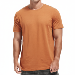 Camisetas de algodón 100% para hombre, tela de punto de alta calidad, logotipo personalizado y patrón de letras personalizado, servicio OEM a la venta - Product Image 1