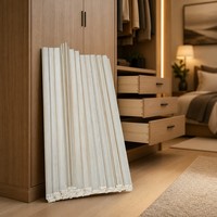 Meubles de rangement latéraux en bois massif peuplier, finition UV, rainurés, assemblés par joint de doigt, qualité AA, taille personnalisée pour meubles, cuisine, hôtel
