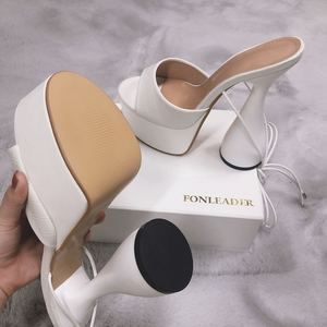 Size 35-42 <b>Pole</b> <b>Dance</b> Strappy Sandalias Tacon Strange Lace up 2025 Sandals Platform Heels for Women - Product Image 6