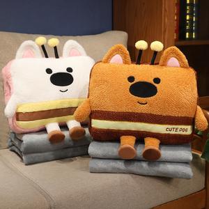 Piazza ovest piano alto tre-in-uno cuscino inverno scaldamani cuscino per ufficio pausa pranzo divano imbottito PP cotone - Product Image 5