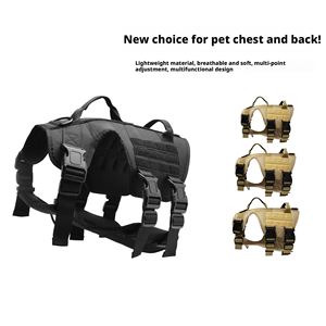 Kantong Pelindung Hewan Peliharaan Terlaris yang Dapat Disesuaikan, Bahan Nilon dengan Rivet, Reflektif, untuk Olahraga, Jalan-Jalan Anjing, Gaya Fashion - Product Image 1