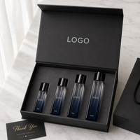 Coffret Cadeau d'Échantillons de Parfum Personnalisés 3/5/10/20ml Flacon Vaporisateur en Verre + Logo + Boîte de Luxe + Carte, Parfum en Gros