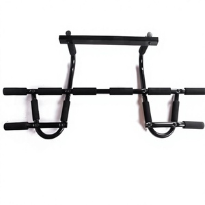 บาร์โหนติดผนังแบบหลายจุดจับ สำหรับออกกำลังกายที่บ้าน ทำจากเหล็ก - Product Image 1