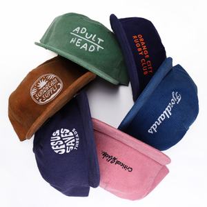 Gorras Snapback con Logotipo Bordado Personalizado en Colores, Gorras de Pana - Product Image 1