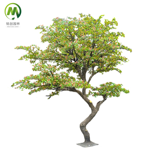 Albero Artificiale Personalizzabile con Tronco Staccabile, Pianta Sempreverde Grande, Foglie Verdi Erythrina Variegata Enkianthus per Paesaggistica <span class=keywords><strong>da</strong></span> Giardino - Product Image 5