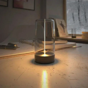 Luminária de Mesa Portátil Magnética LED Flexível com Design Criativo, Recarregável via USB-C, Luz Noturna Atmosférica com Efeito de Respiração - Product Image 2
