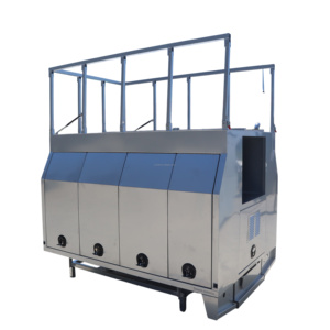 Caja de herramientas de aluminio resistente para camioneta con múltiples puertas / Caja de herramientas impermeable para camioneta con rieles para portaequipajes y puertas de acceso laterales - Product Image 4