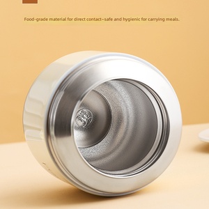 Marmite Thermique Portable au Design Mignon 700ml # Thermos en acier inoxydable 316 avec cuillère pliable - Product Image 6