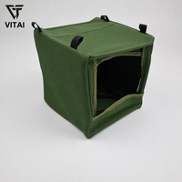 Cible de tir portable pour lance-pierre en toile durable, idéale pour l'entraînement en extérieur et l'usage quotidien