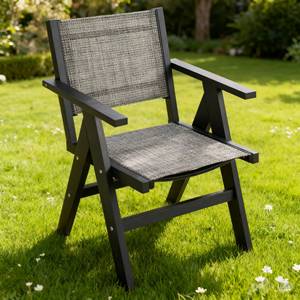 Hips Dining Chair Enhances Patio <b>Table</b> Togethers Ideal For Weekend Barbecues Meals - Product Image 2