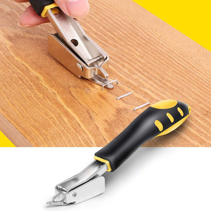 Agrafeuse pneumatique T50, 1/2, pour boîtes d'agrafes rapides, rouge, économique, kit d'agrafes manuel, agrafeuse, pièces de rechange, clous, pour le bois, Gs - Product Image 5