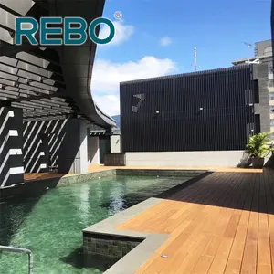 Building Material Bamboo Composite Decking Outdoor Flooring Board