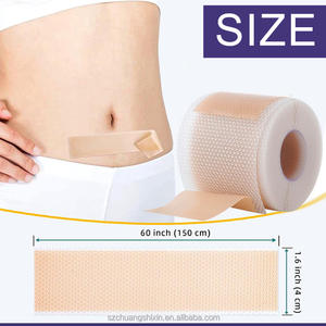 医療グレード白シリコーンスカードレッシングスキンパッチテープ低刺激性創傷修理及びスカー管理ヘルスケア機能 - Product Image 2