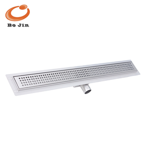 Sanitaryware Linear Drain for <strong>Bathroom</strong> Renovation <strong>Parts</strong> and <strong>Accessories</strong> Horizontal BJ-LSF-G003 - Product Image 4