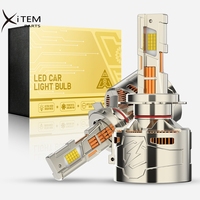 Ampoule de phare LED haute puissance 400W 5080 Chip Canbus pour voiture H11 H4 H7 9005 9006 H13 Faisceau haut et bas 40000Lm