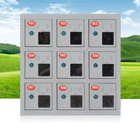 Armoire de rangement pour 84 téléphones portables, casier de charge pour étudiants, 60 portes avec porte transparente