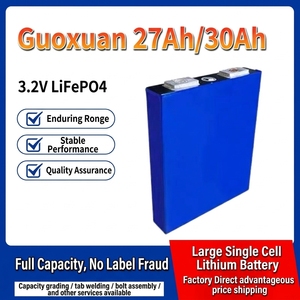 Factory Direct New 27Ah Lithium <b>Battery</b> 6C High Discharge Rate 2000 Cycles Energy Density 3.2V-3.65V 0.6kg - Product Image 6