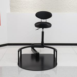 Nuevo Modelo de Taburete de Trabajo Grande de Metal para Barbería, Silla Giratoria Integrada para Peluquería, Venta Directa de Fábrica Especial para Salón - Product Image 3