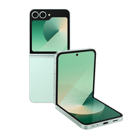Teléfono Inteligente Z Flip 6 5G LTE Octa Core CDMA LED Desbloqueado, Pantalla FHD de 6.7 Pulgadas y 120 Hz, Doble SIM, Cámaras de 48MP+12MP, Resistente al Agua, NFC, Android 13