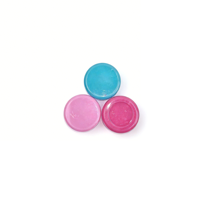 Pot en plastique transparent rond de haute qualité de 2 ml, 3 ml, 5 ml, petit pot de 2,5 g, 3 g, 5 g avec couvercle à vis