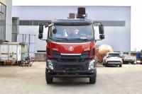Camion-grue Dongfeng de 5 tonnes avec échelle arrière, camion-grue de transport d'une charge totale de 18 tonnes